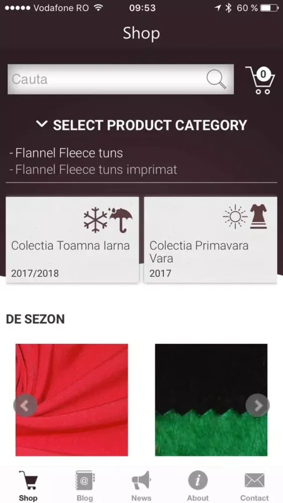 Cameleon Textil Screenshots