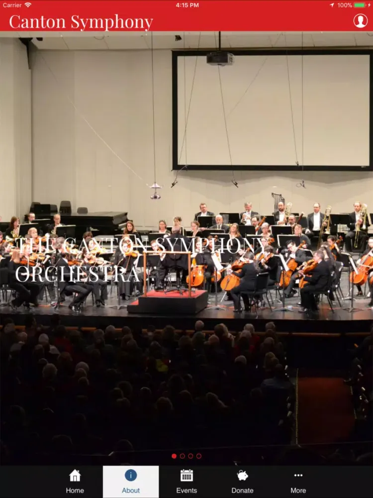 Canton Symphony Orchestra iPad  Screenshots