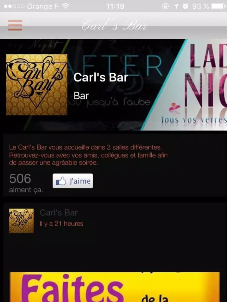 Carl's Bar iPad  سکرین شاٹس