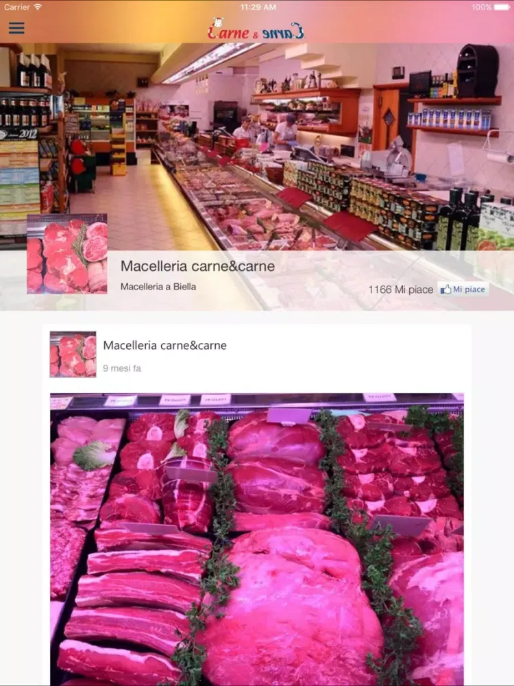 Screenshot di Carne & Carne iPad 