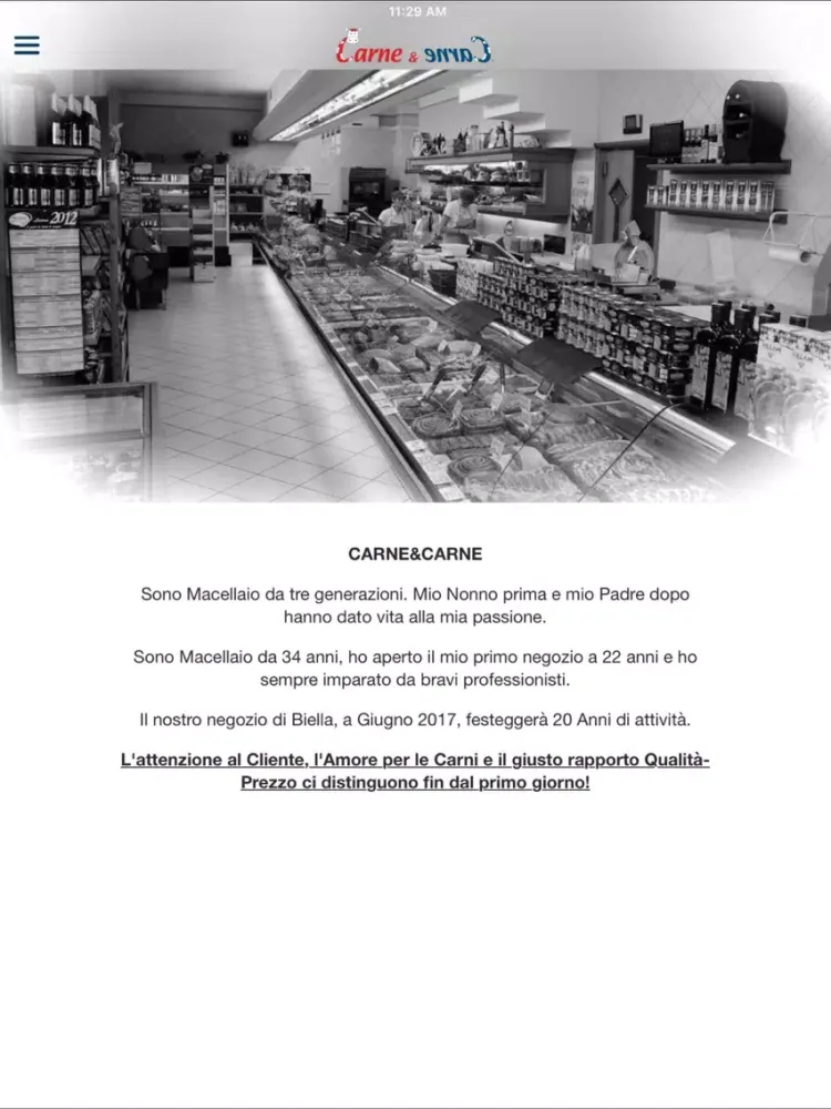 Screenshot di Carne & Carne iPad 