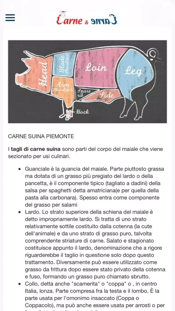 Screenshot di Carne & Carne