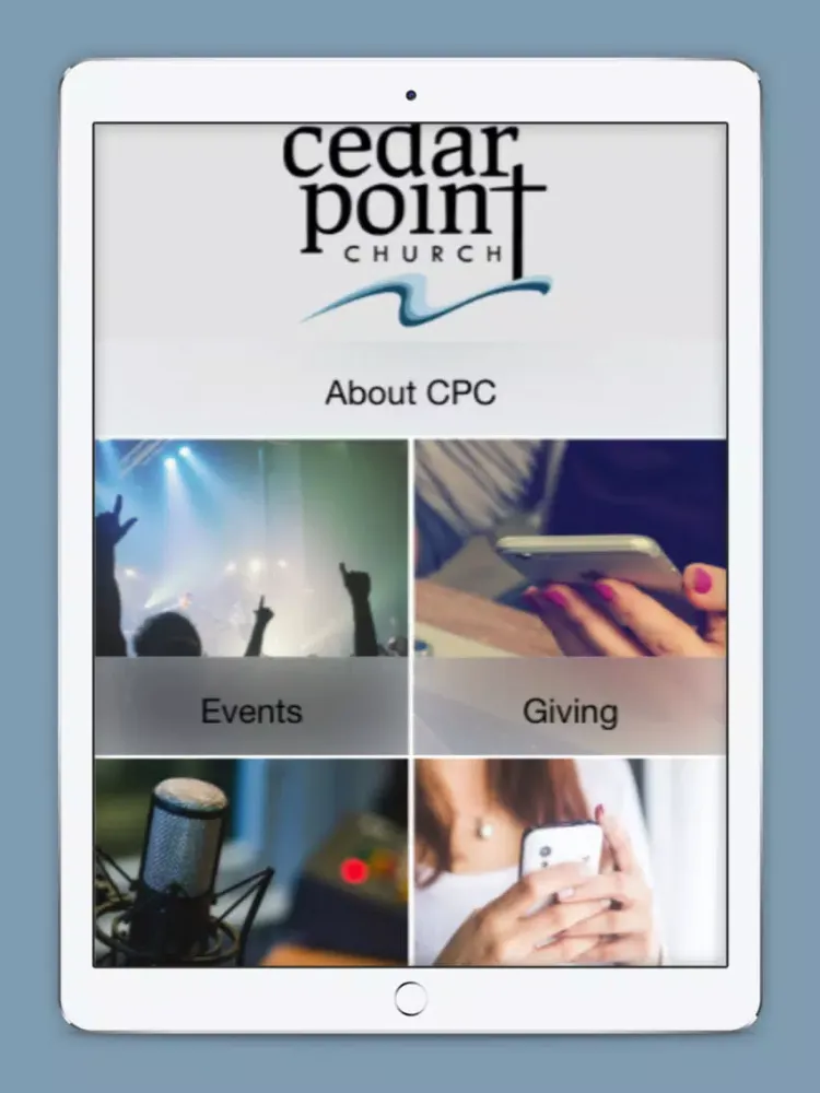 Cedar Point Church iPad  スクリーンショット
