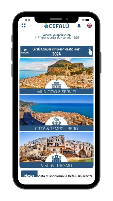 Tangkapan skrin Città di Cefalù