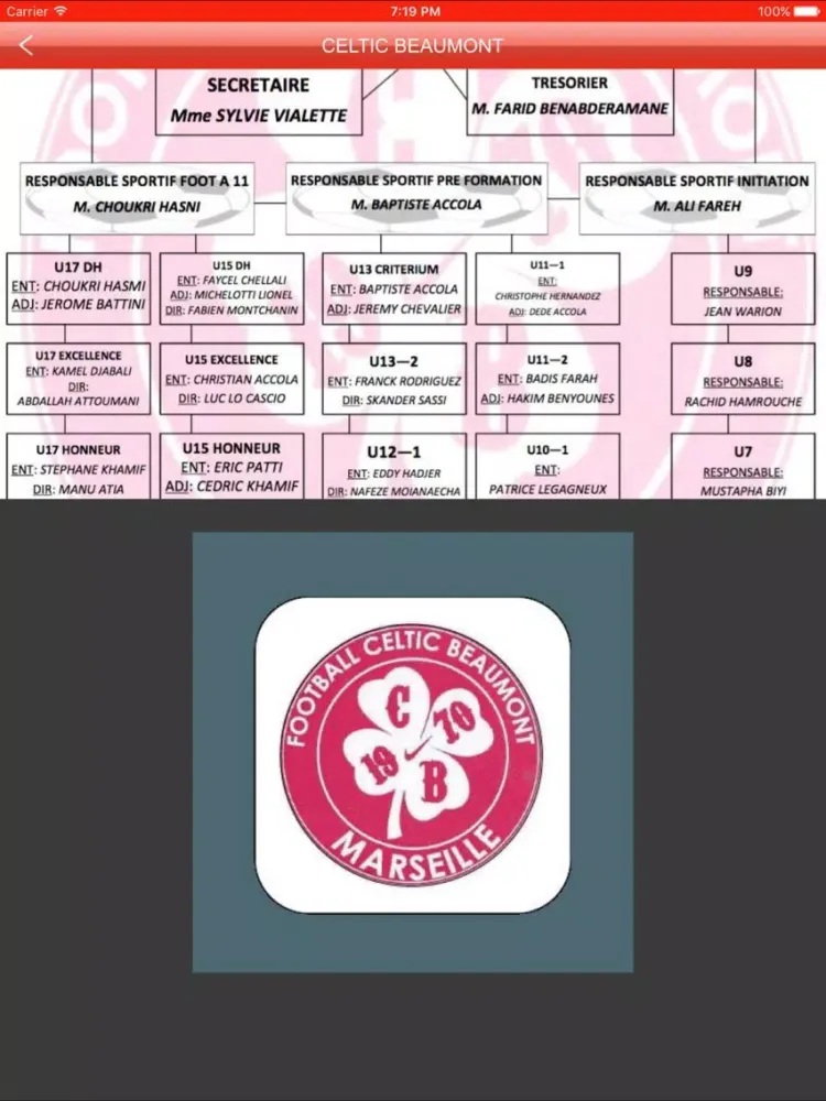 CELTIC BEAUMONT iPad 应用截图