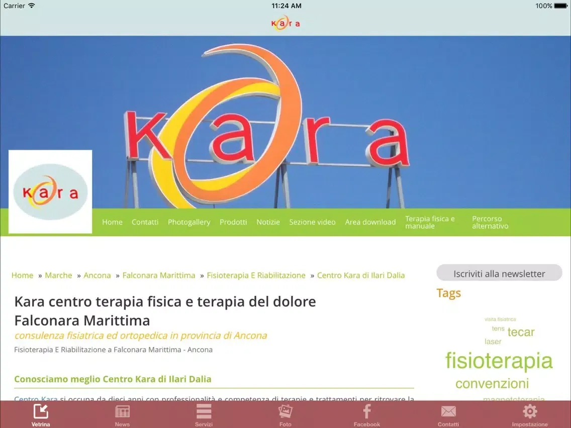 Capturas de pantalla de Centro Kara iPad 