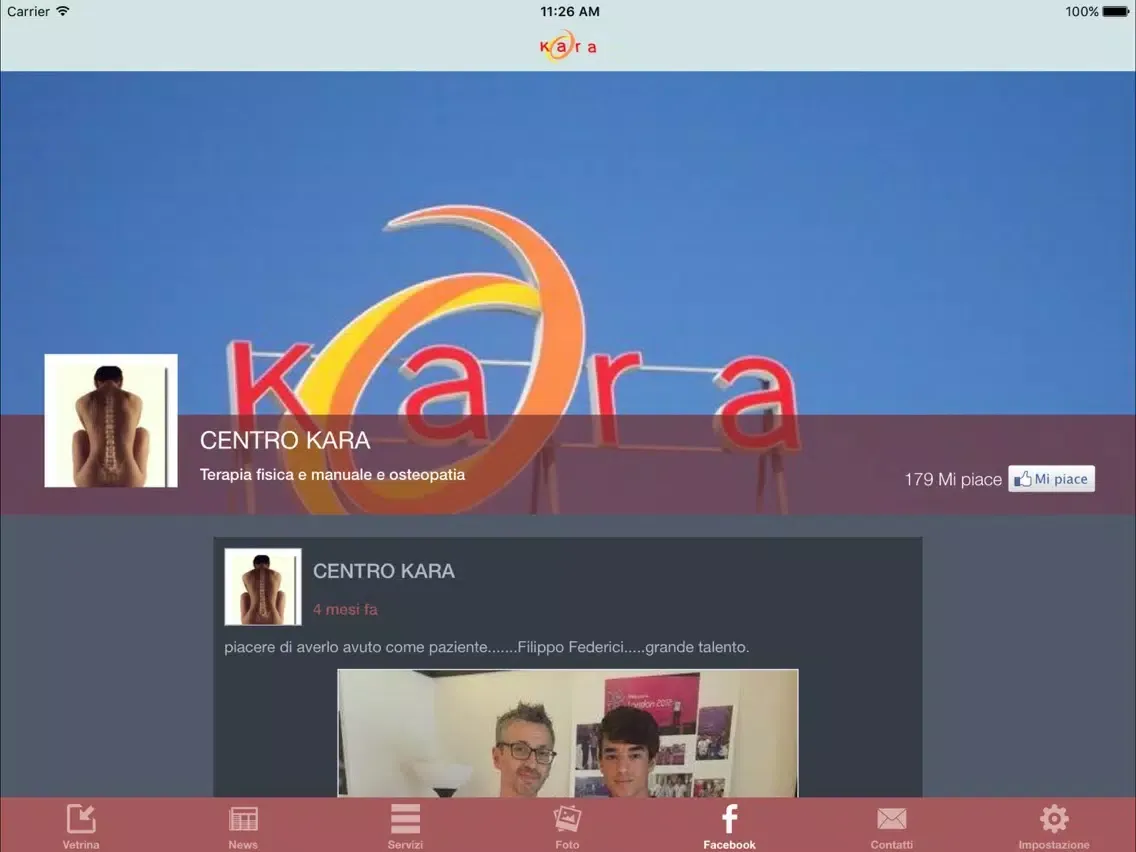 Capturas de pantalla de Centro Kara iPad 