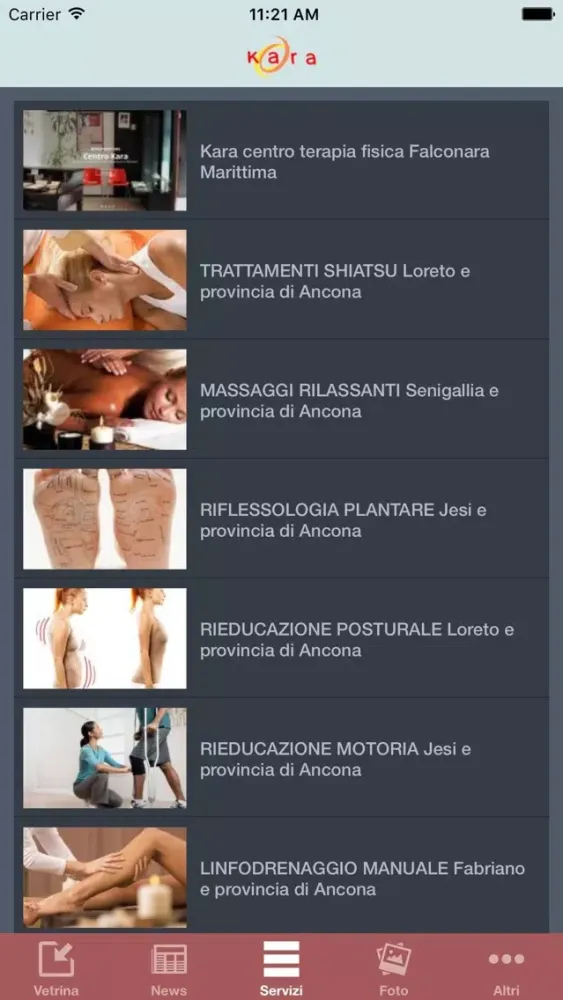 Capturas de pantalla de Centro Kara