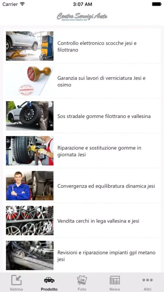 Capturas de pantalla de Centro Servizi Auto snc