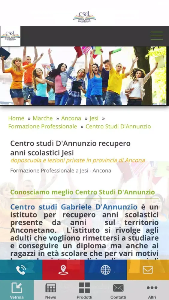 Centro Studi D’Annunzio Screenshots