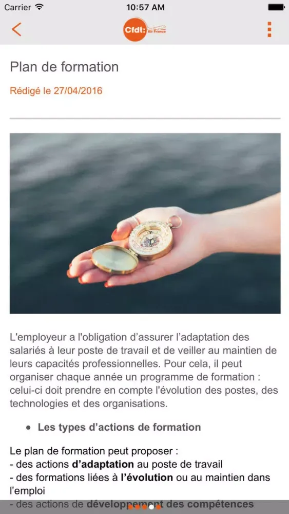 CFDT GROUPE AF Screenshots