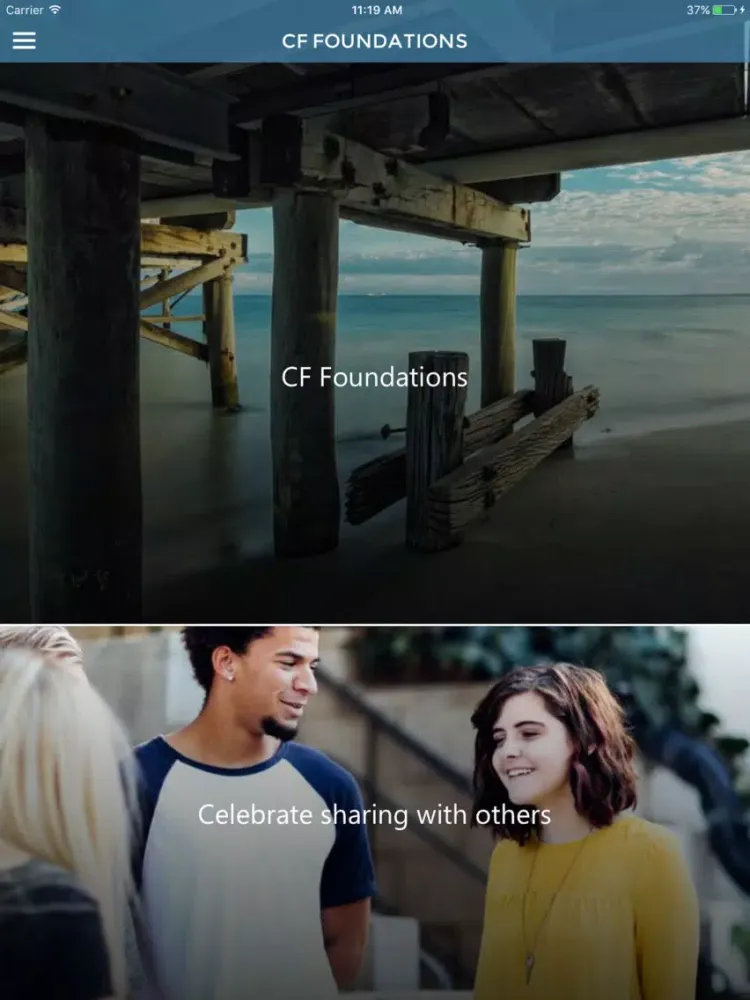 Capturas de tela do Christ Fellowship Foundations iPad 