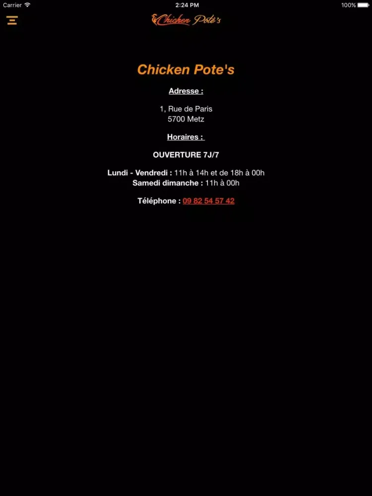Chicken Pote's iPad  スクリーンショット