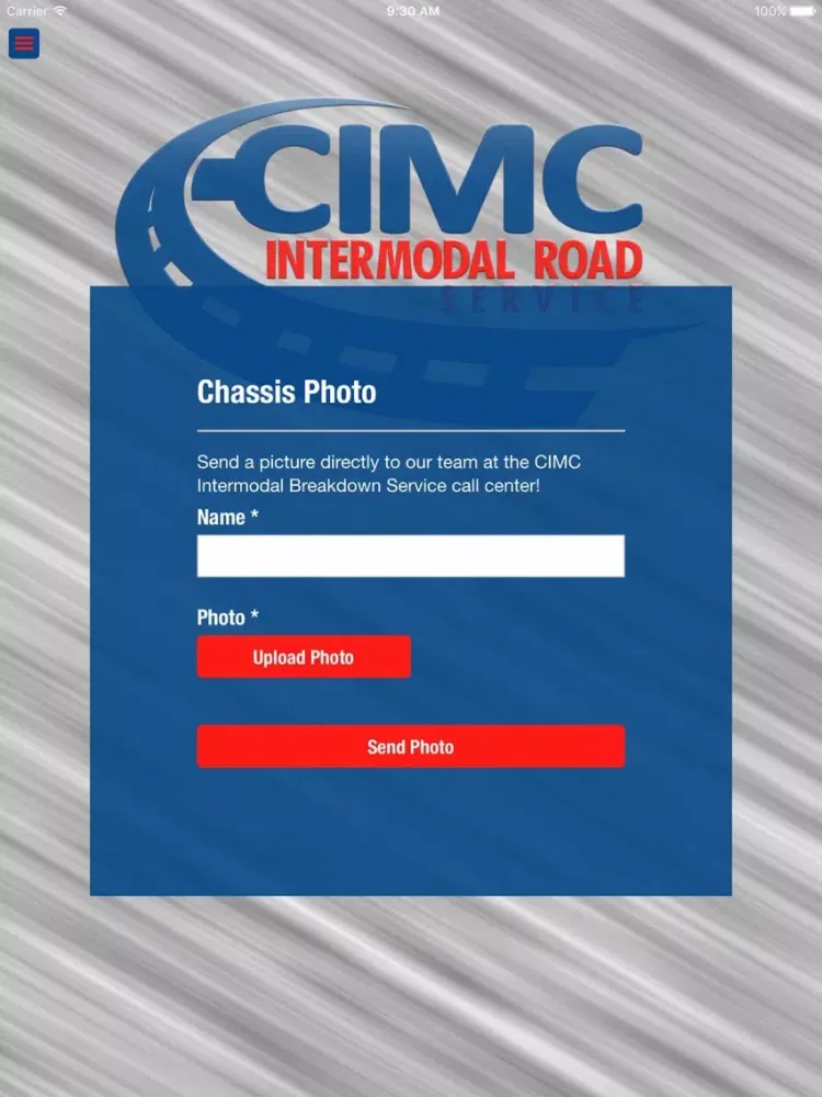 CIMC Intermodal Breakdown App iPad  Ekran Görüntüleri