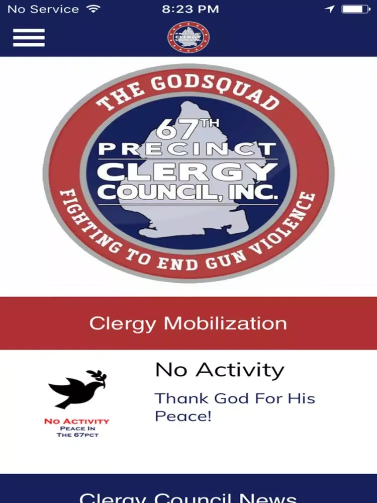 67 Clergy Council iPad  Screenshots
