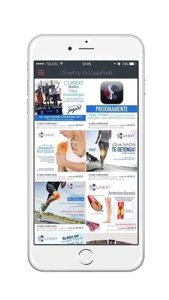 Скриншоты CLINEXT by Dr. Castañeda