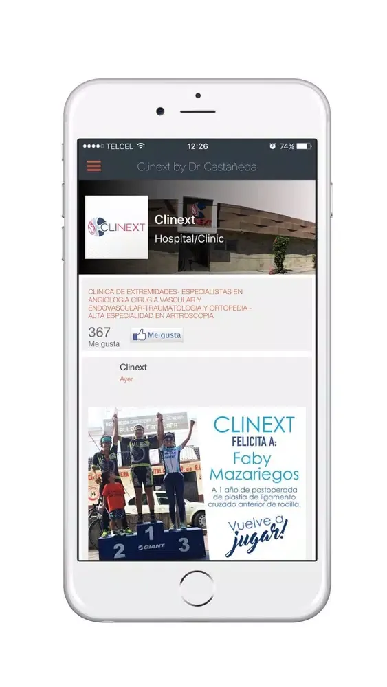 Скриншоты CLINEXT by Dr. Castañeda