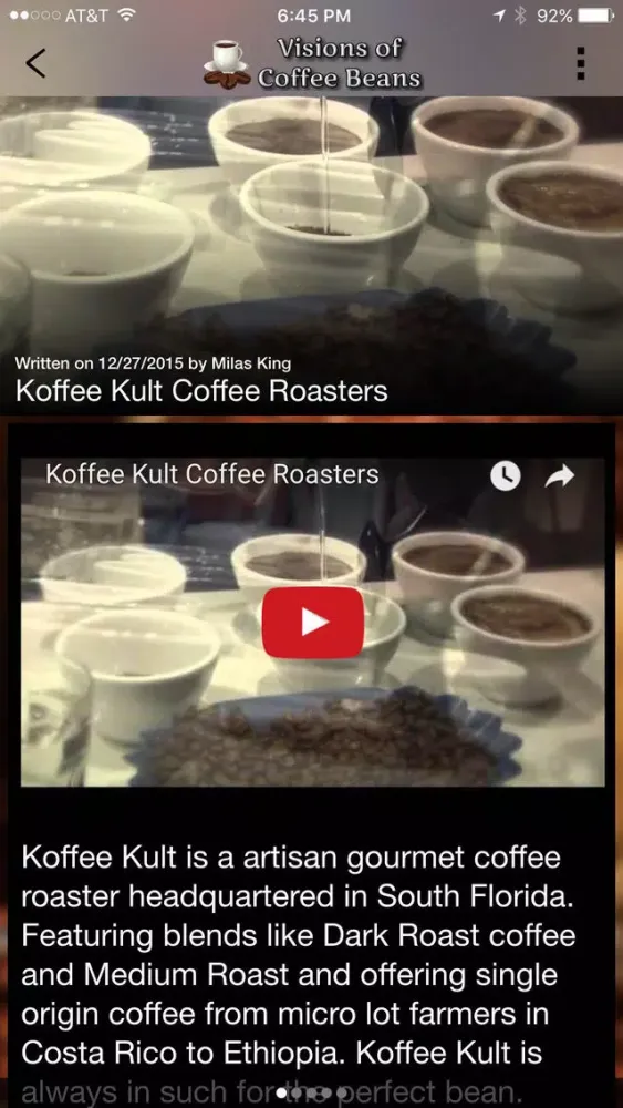 Zrzuty ekranu Visions of Coffee Beans