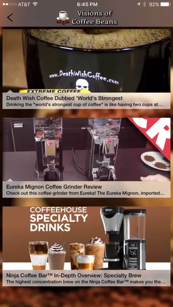 Zrzuty ekranu Visions of Coffee Beans