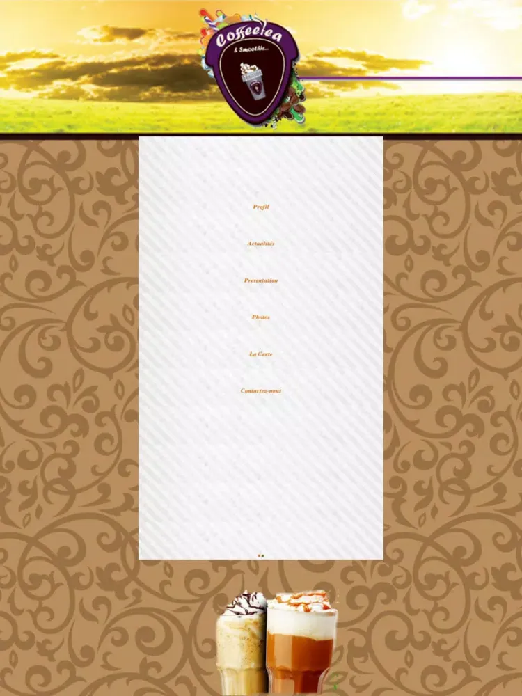 Coffee Tea Grenoble iPad  스크린샷