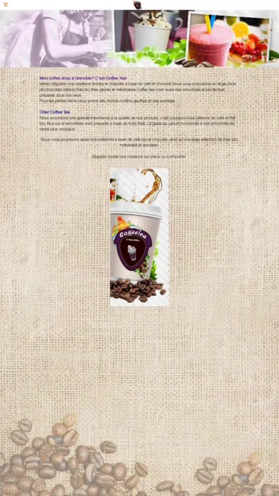 Coffee Tea Grenoble 스크린샷