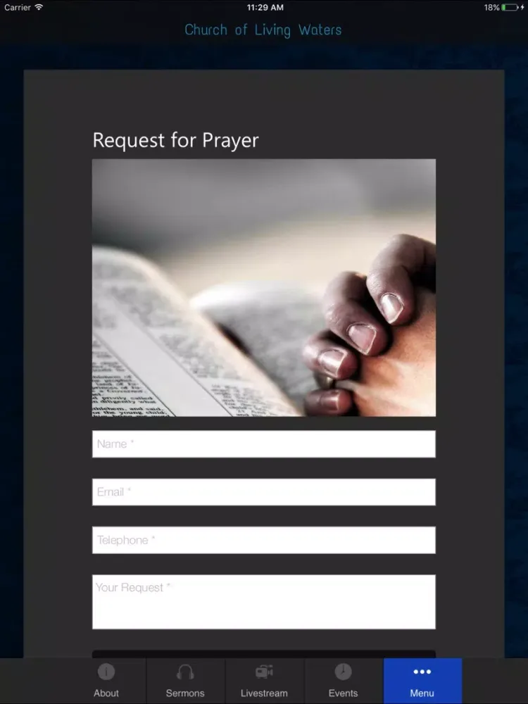 Captures d'écran de Living Waters MD iPad 