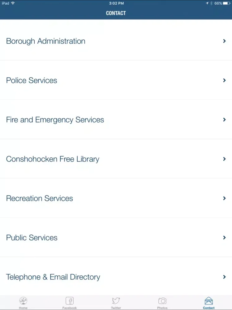 صور Conshohocken Borough iPad 