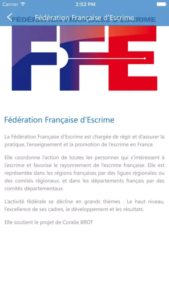 تصاویر Coralie Brot Officiel - Escrimeuse Fleurettiste internationale Française