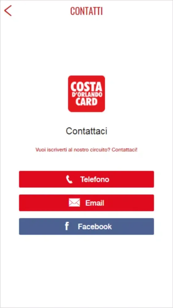 Costa d'Orlando Card应用截图