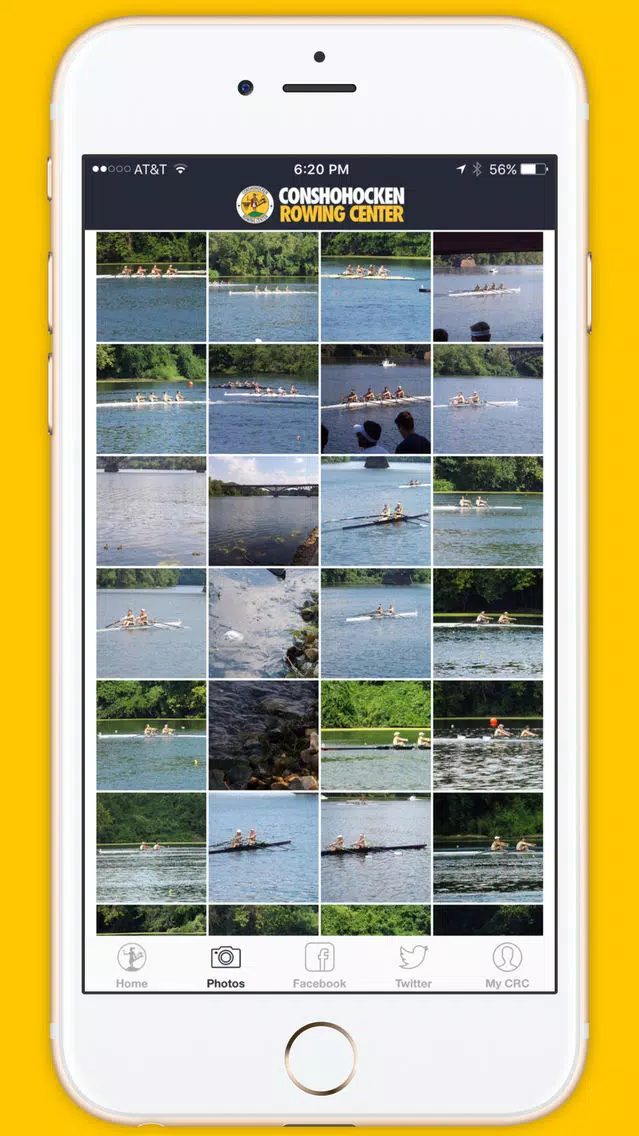 ภาพหน้าจอของ CRC - Conshohocken Rowing Center