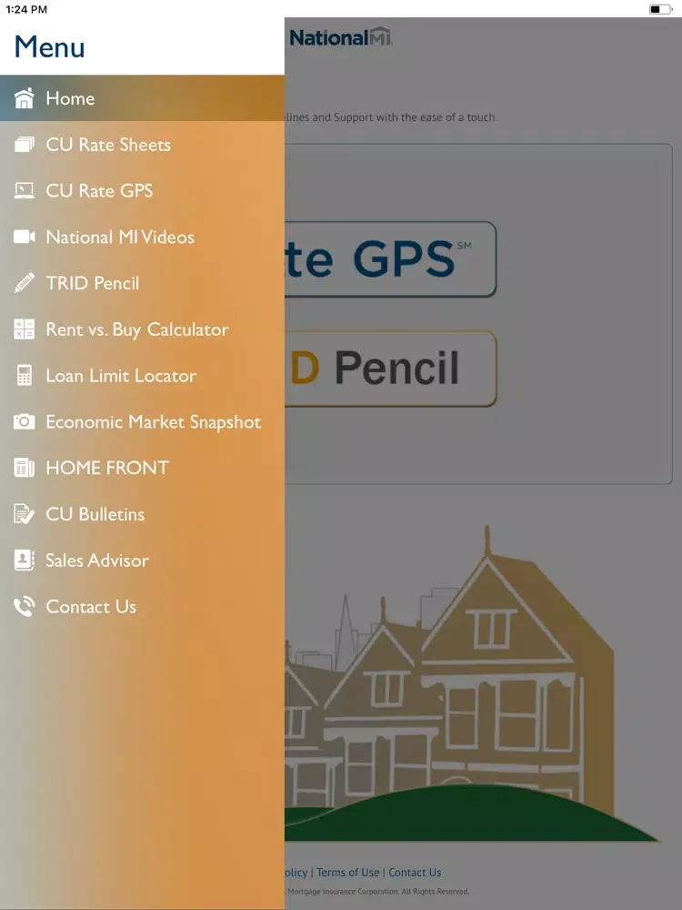 Zrzuty ekranu National MI For Credit Union iPad 