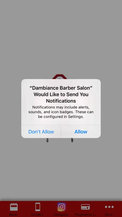 Dambiance Barber Salon স্ক্রিনশট