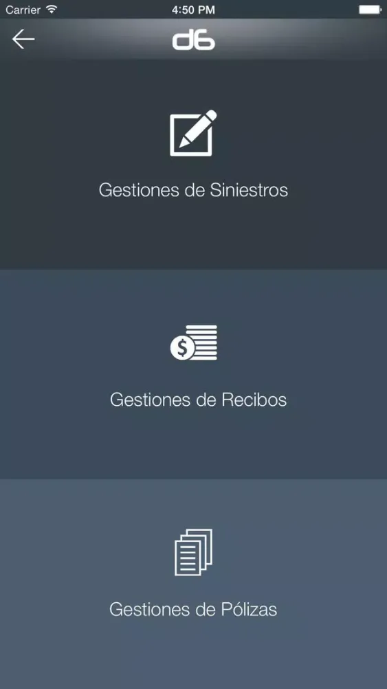 Capturas de tela do DA Soluciones