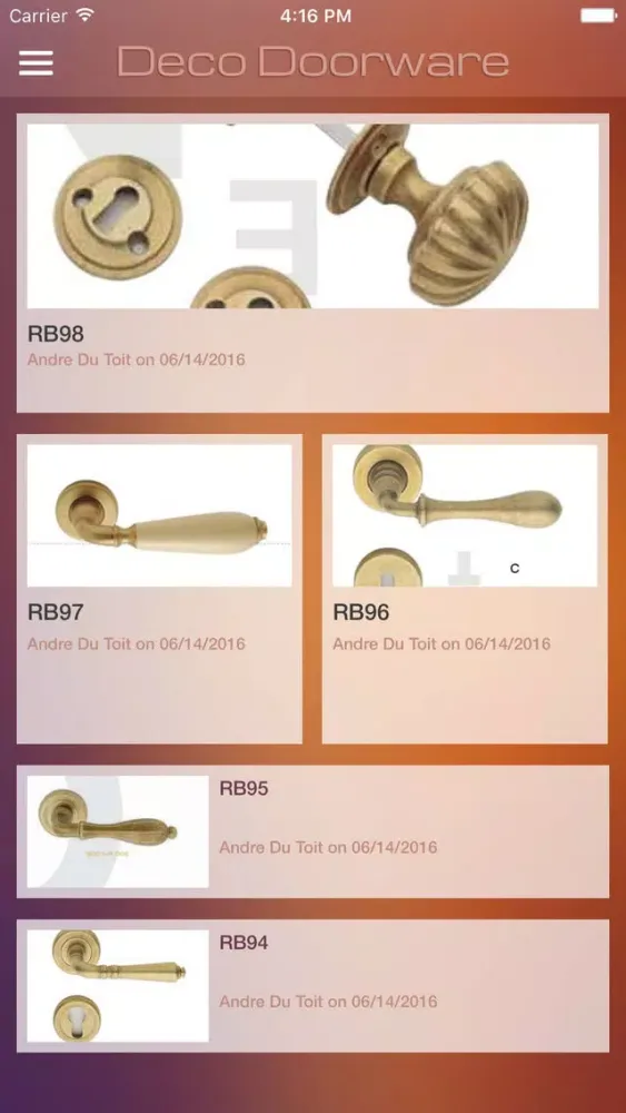 Deco Doorware Screenshots