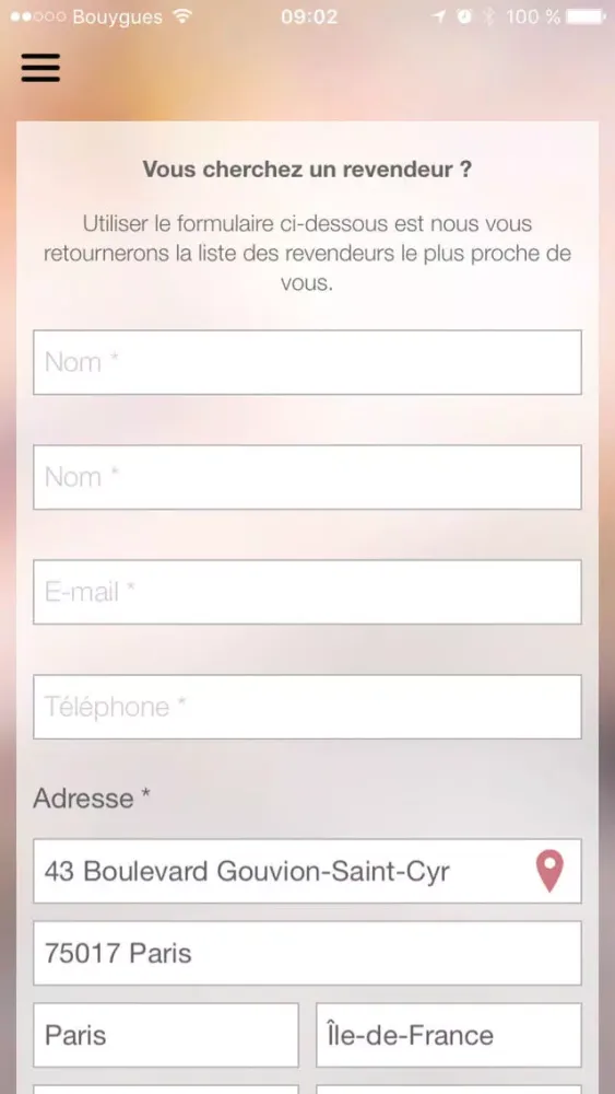Zrzuty ekranu Dejean Paris