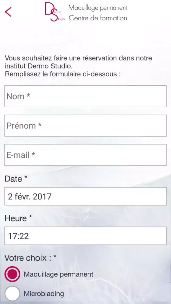 Dermo Studio سکرین شاٹس
