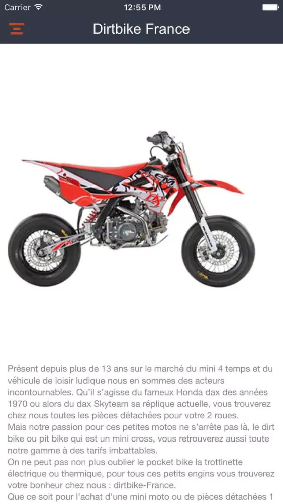 Dirtbike-France应用截图