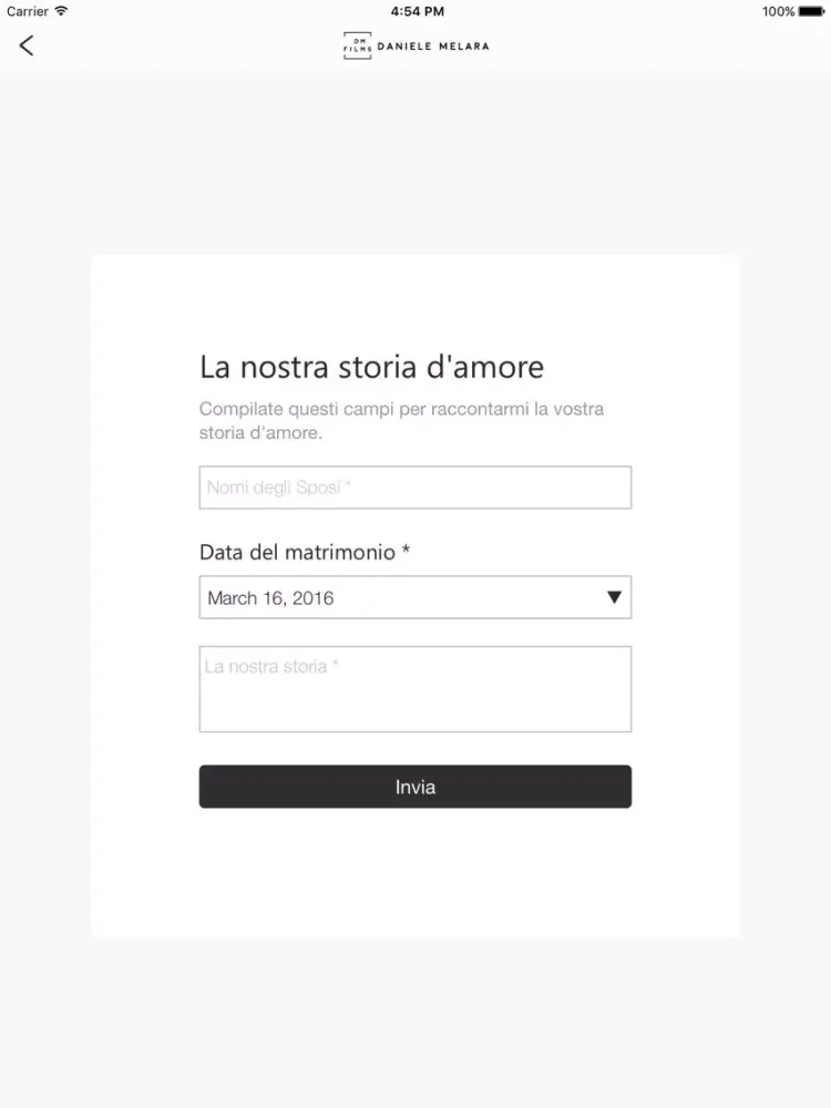 Screenshot di DM FILMS iPad 