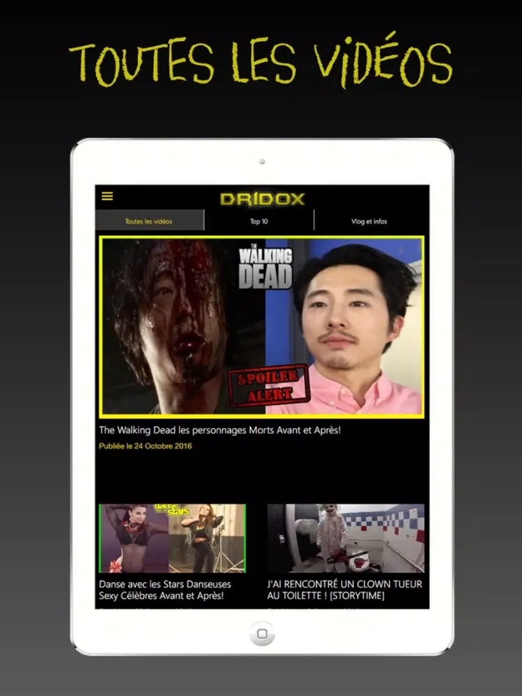 DRIDOX iPad  Screenshots