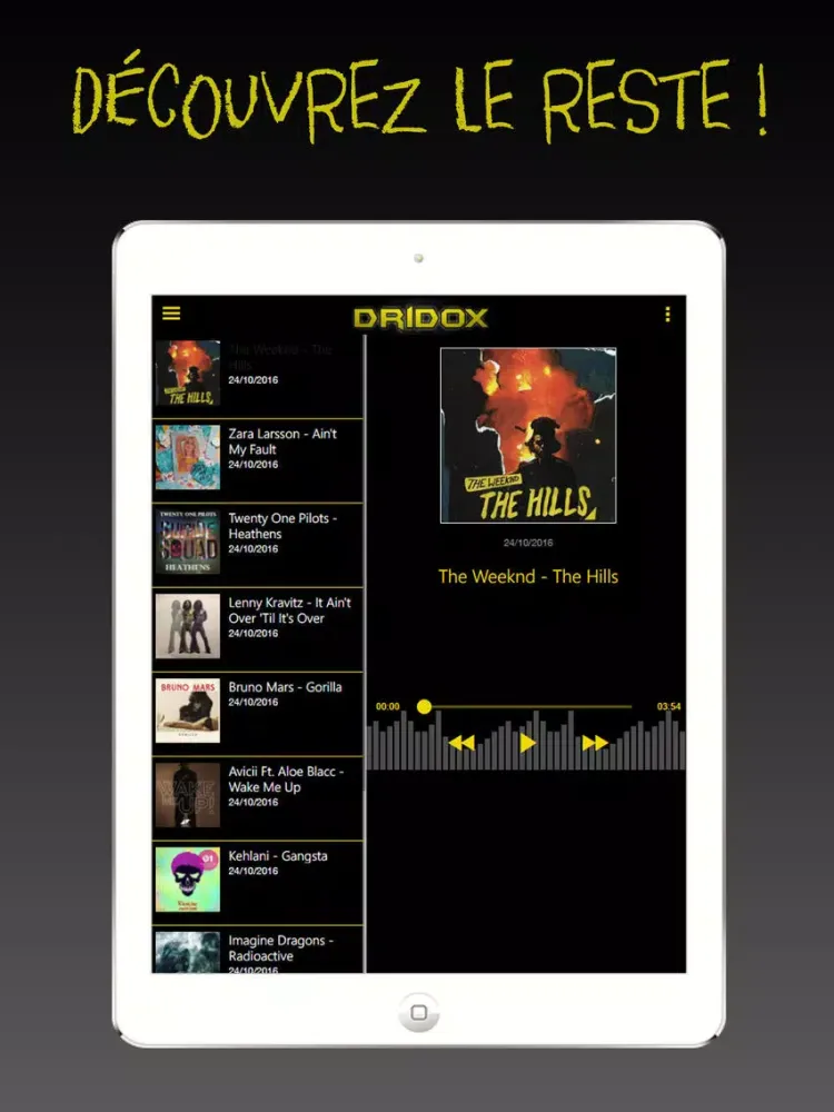 DRIDOX iPad  Screenshots