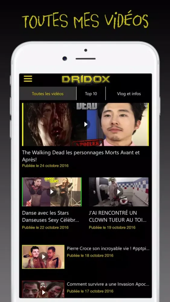 DRIDOX Screenshots