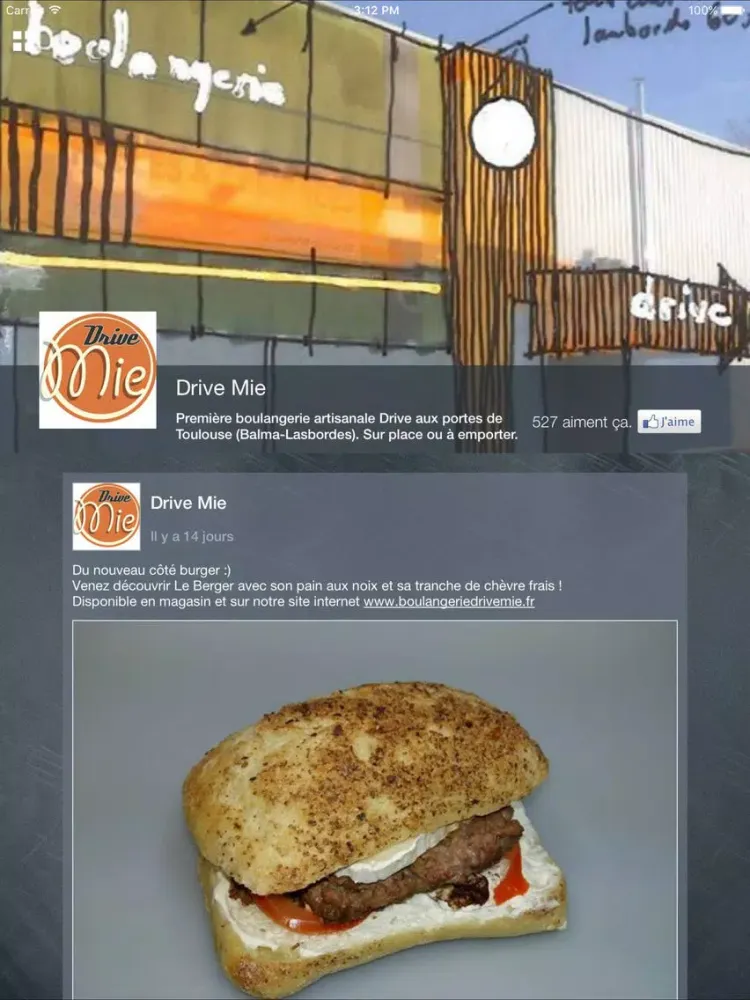 Capturas de tela do Drive Mie iPad 