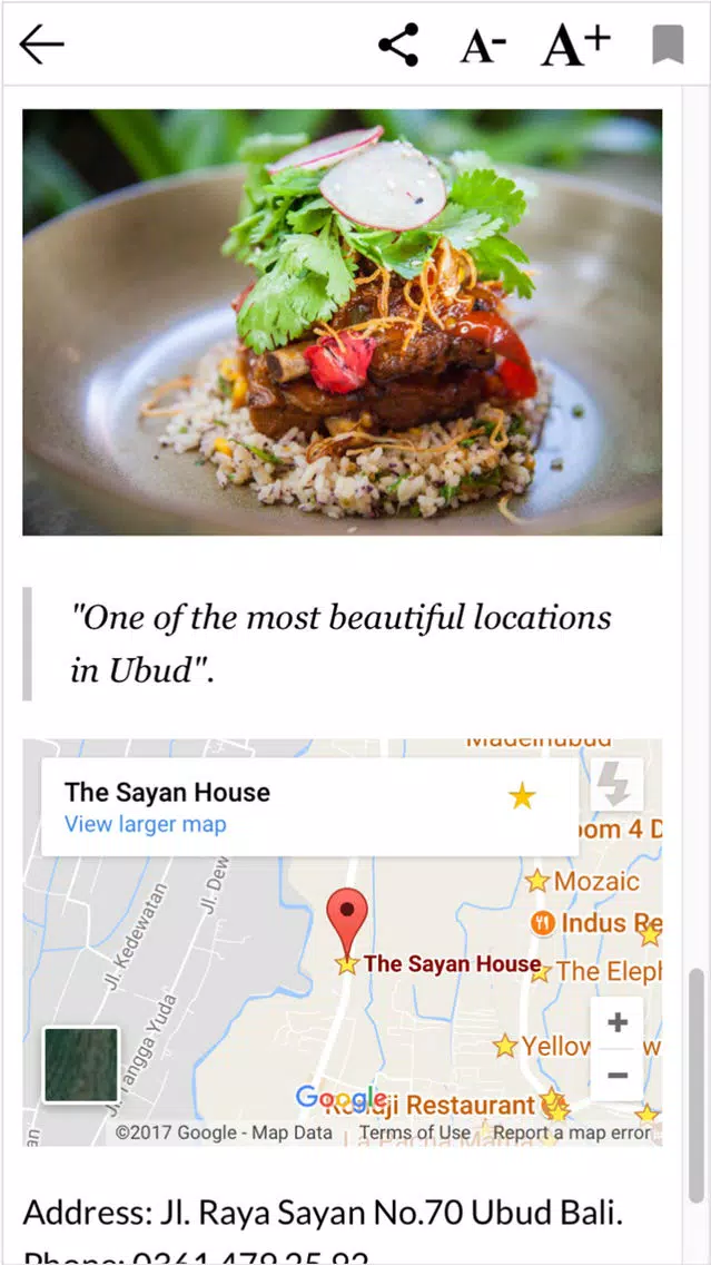 Eatworthy Ubud Screenshots