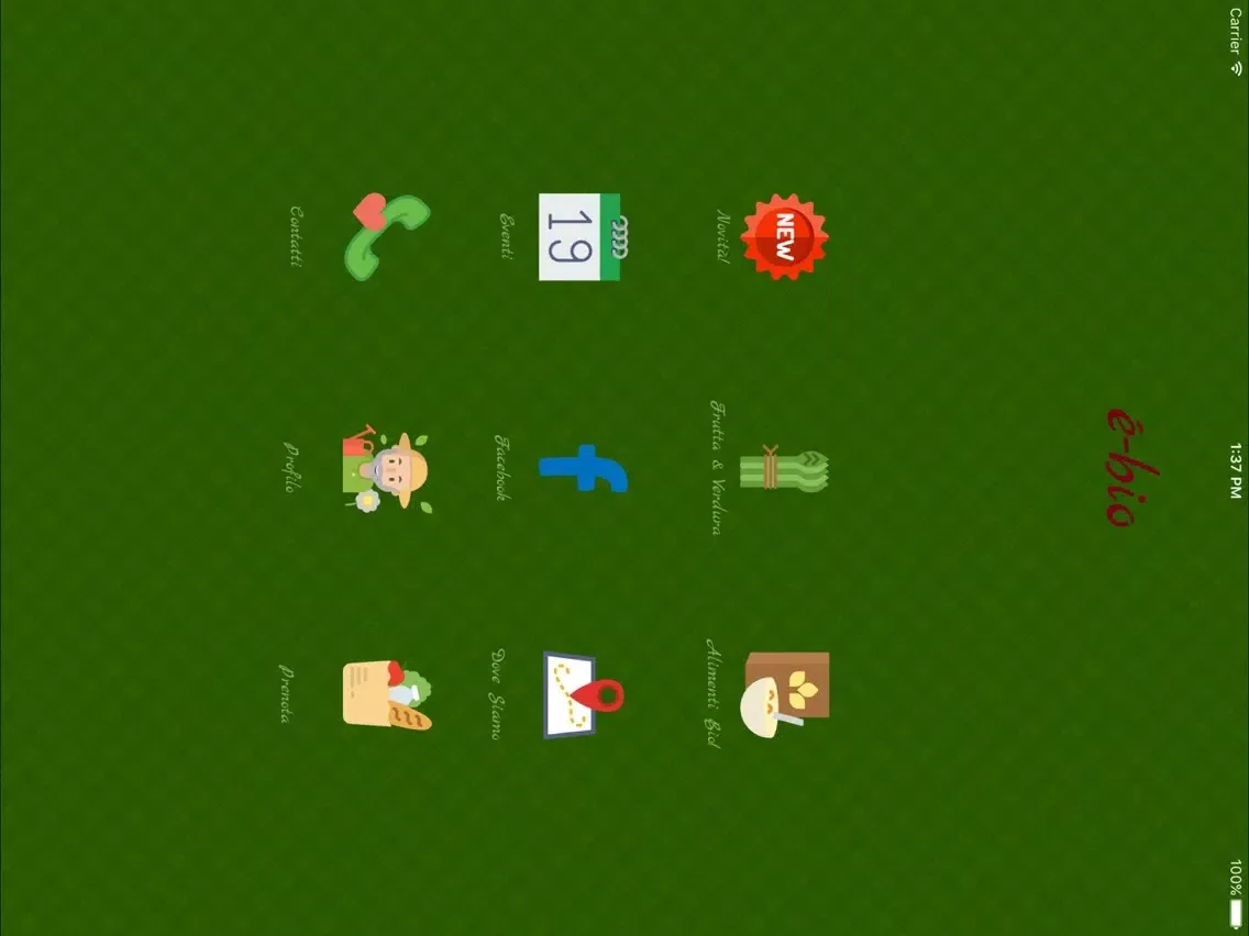 Capturas de pantalla de è-bio iPad 