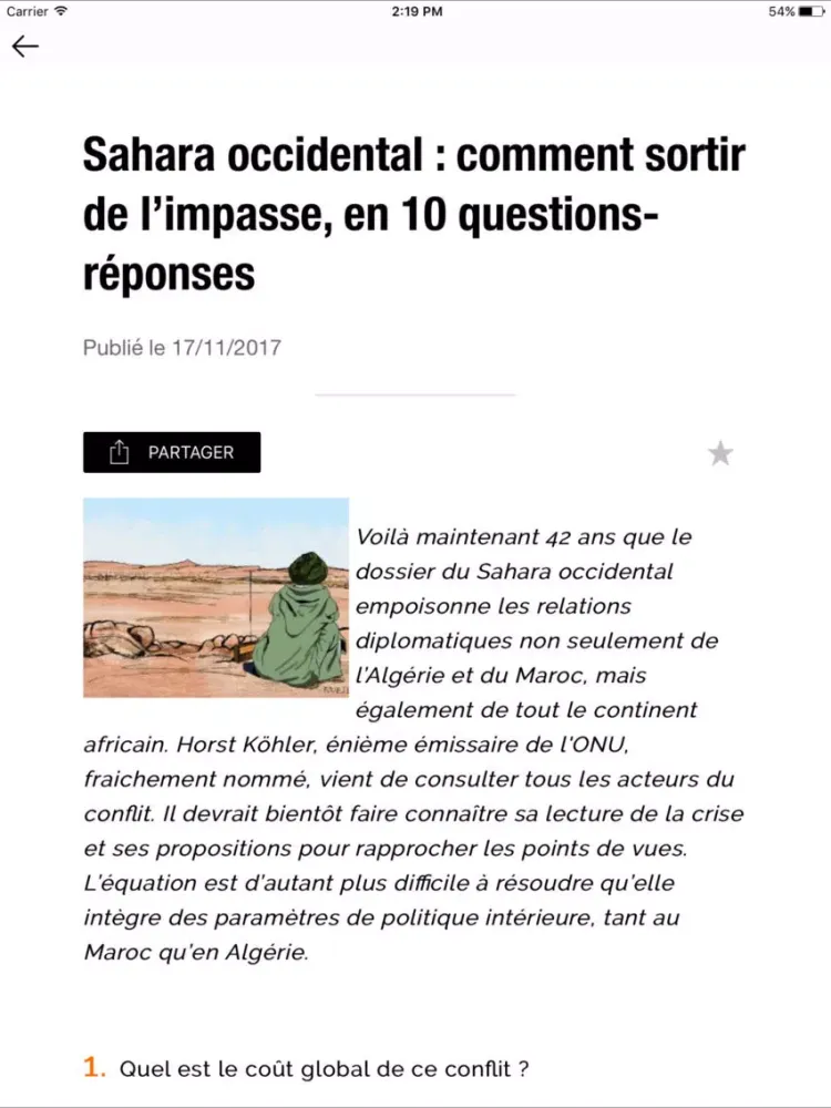 Agence Ecofin iPad  Screenshots