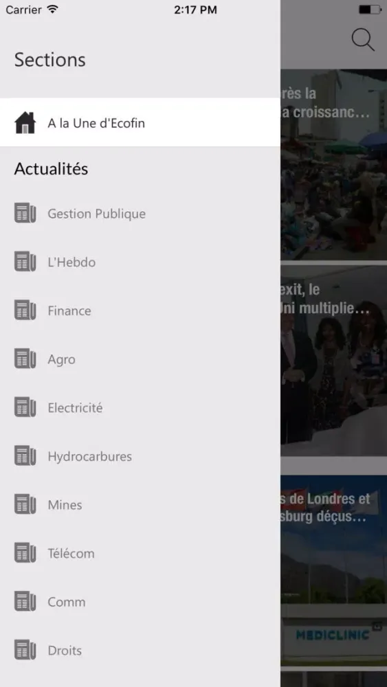 Agence Ecofin Screenshots