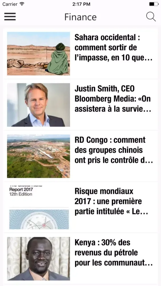 Agence Ecofin Screenshots