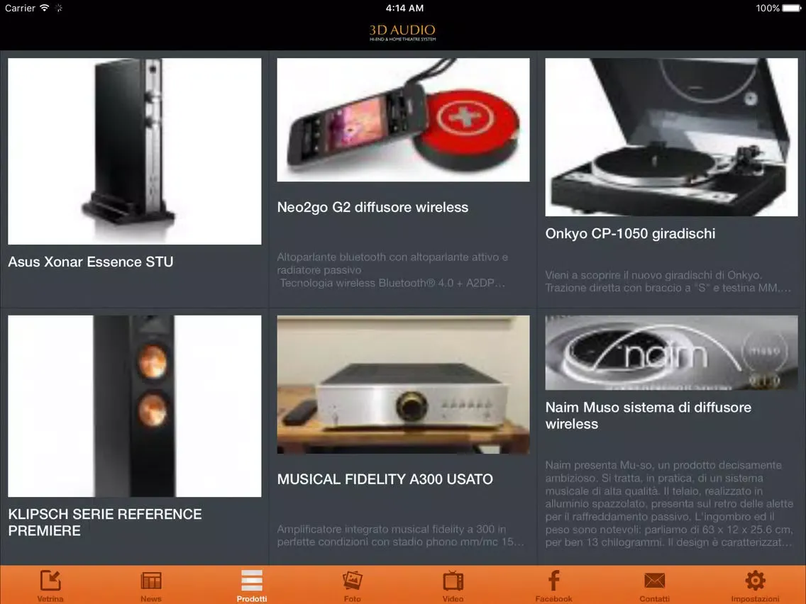 3d Audio iPad  Screenshots