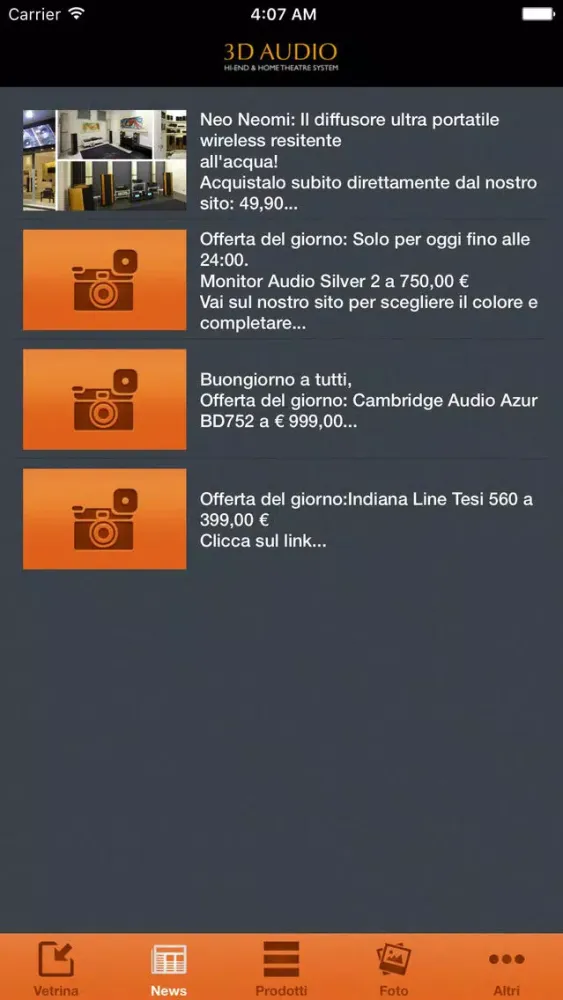 3d Audio Screenshots
