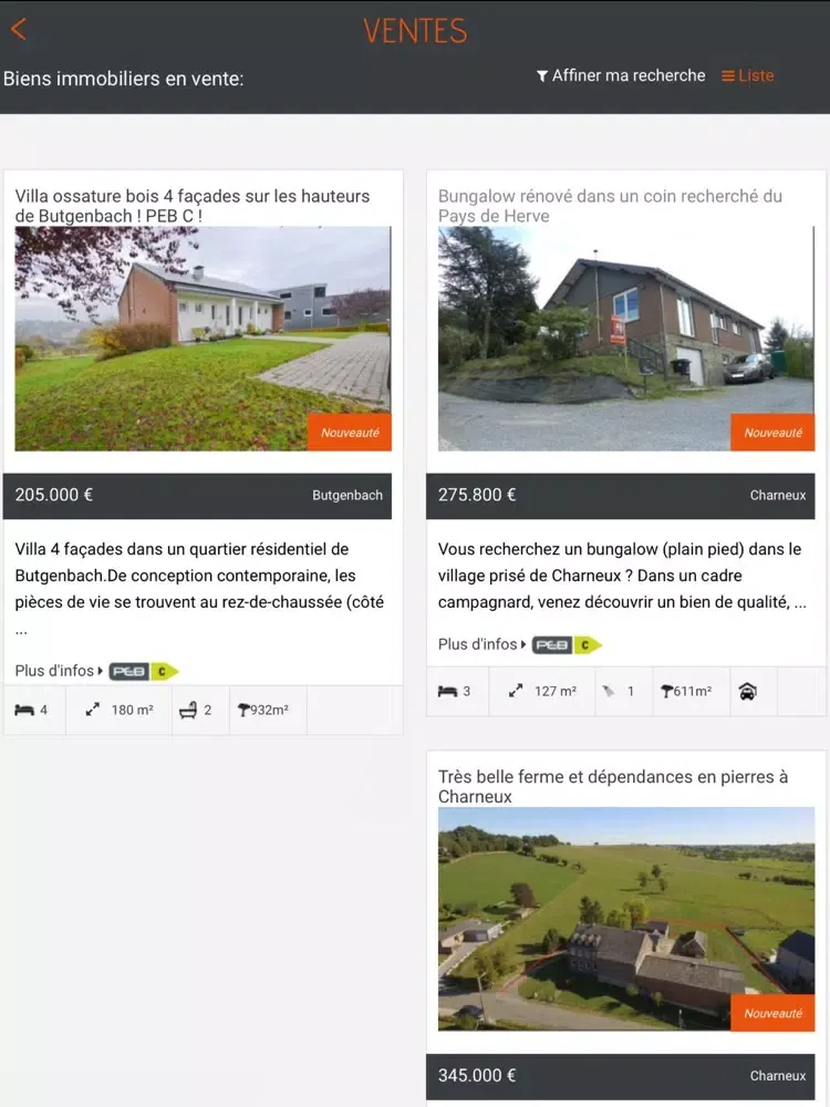 تصاویر Ekilibre - Agence immobilière iPad 